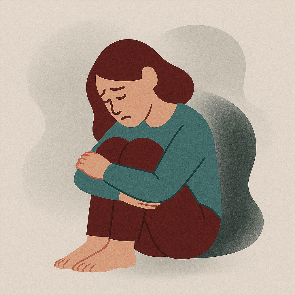 paciente triste que sufre depresion - clinica de psicologia en gijon