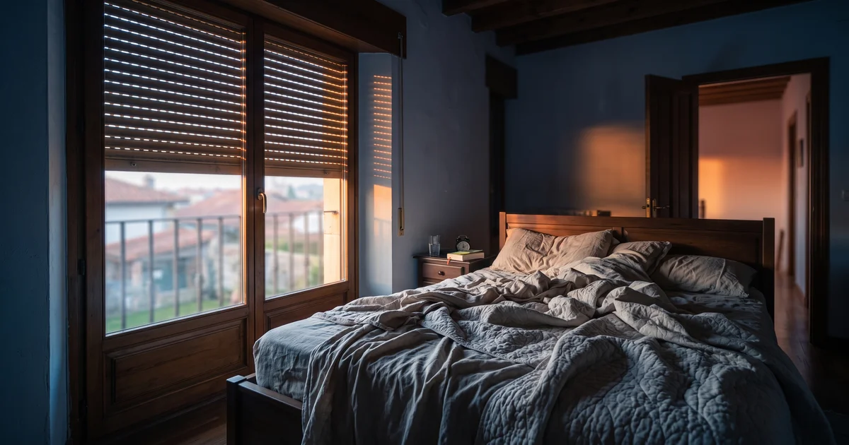 Insomnio en la menopausia - mujer despierta de madrugada